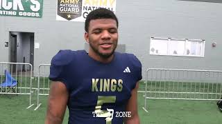 Interview with LEAD Prep Academy RB Elijah Johnson XeniaOH grad [upl. by Artenak]