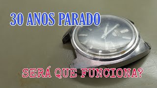 ESTAVA HA 30 ANOS PARADO RELÓGIO SEIKO 7019  LITERALMENTE DESTRUIDO manualdorelojoeiro [upl. by Atteroc]