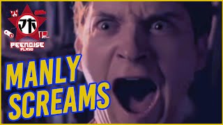 Manly Scream  Funny Moments  PeenoisePlays Compilation [upl. by Lledrac590]