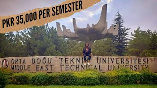 Turkeys top most affordable univeristy  METU  ODTÜ  Study in turkey [upl. by Earleen]