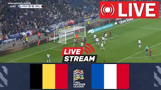 🔴LIVE België versus Frankrijk  UEFA Nations League 202425  Wedstrijd live vandaag [upl. by Ahsitruc]