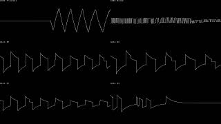 NESFamicom Megami Tensei II  Soundtrack 2A03  N163  Oscilloscope View [upl. by Eyahs]