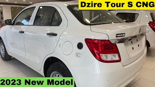 2023 Dzire Tour S CNG New Model✅Price💥 Features and all Details [upl. by Nyrret]