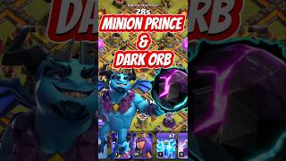 Minion Prince Dark Orb clashofclans coc minionprince newhero [upl. by Alokin]