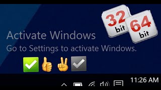 طريقة تفعيل الويندوز 10 How to activate Windows 10 32 BITS OU 64 [upl. by Salhcin]