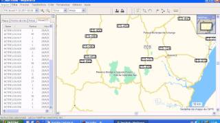 MapSource  Baixar Dados do GPS [upl. by Annawyt]