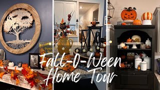 Fall in Love with this STUNNING FallOWeen Home Tour [upl. by Nahgen958]