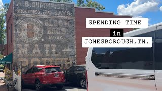 We Visited Jonesborough TN  Family  KOA  Downtown [upl. by Elleinnod94]