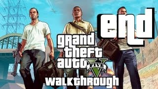 Grand Theft Auto V GTA 5 Walkthrough END Last Part No Commentary [upl. by Anaugahs]