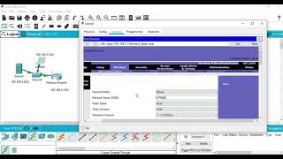 Packet Tracer WPA2 Enterprise using RADIUS Server Configuration [upl. by Anegal]