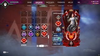 4 Heirloom2 prestige skins 5 Time Predator rank 435 legendry1898 level Acc Badgeslegends video [upl. by Elahcim]