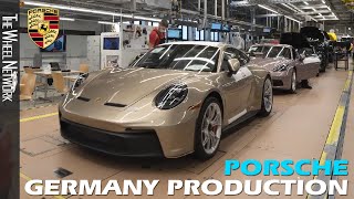 Porsche 911 Production in Germany [upl. by Alfeus]