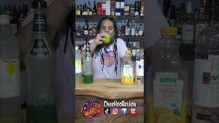 Vodka Midori Limoncello OJ Lime Juice 21content drink responsibly [upl. by Ahseer]