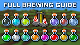 Minecraft Every POTION Brewing Guide [upl. by Duffie]