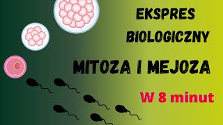 Ekspres biologiczny  Mitoza i Mejoza Biologia rozszerzona do matury [upl. by Broeder]