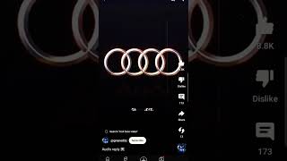 Audis reply ☠️ subscribe automobile edit [upl. by Aniela]