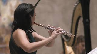 Meditation from Thais JMassenet Reham Fayed amp Rosa Diaz Cotan Flute and Harp [upl. by Anirehs270]