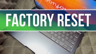 How to Factory Reset MacBook Air in 2024 [upl. by Woodring]