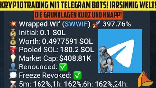 Kryptotrading mit Telegram Bots [upl. by Elsinore]