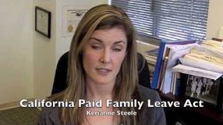 California Paid Family Leave Act [upl. by Oiralih]