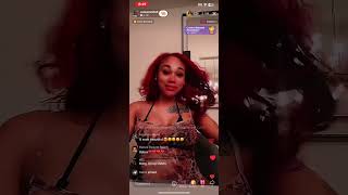 Jania Meshell Wild TikTok live 82124 tiktok [upl. by Anitnatsnok]