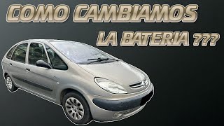 COMO CAMBIAR BATERIA A CITROEN XSARA PICASSO [upl. by Lymn543]