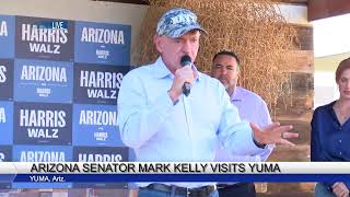 LIVE Arizona Senator Mark Kelly visits Yuma [upl. by Izak532]