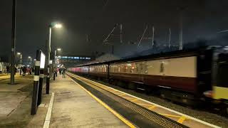 Deltic 55022 D9000 flying thru Grantham with 1Z70 Edinburgh to London Kings Cross [upl. by Plafker]