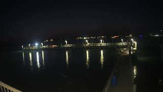 Todays 10122024 Ocean City MD Sunset from Oceanic Fishing Pier [upl. by Hefter612]