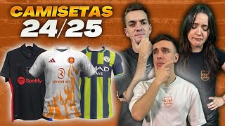 REACCIONAMOS a las CAMISETAS FILTRADAS de la PRÓXIMA TEMPORADA 2425  PARTE 2 [upl. by Cirilo]