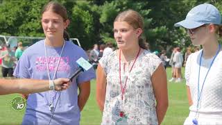 Masons Marching Band Hits All the Right Notes with their Halftime Show [upl. by Reeves]