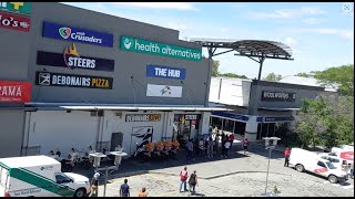 African Americans Visit Galos Mall Francistown Botswana [upl. by Lemaceon]