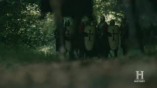 Vikings S05E02  Aethelwulf army goes to Bishop Heamumd [upl. by Gilmer638]