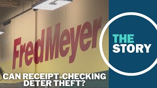 Yes Fred Meyer can ask to check receipts at the door [upl. by Stanwinn545]