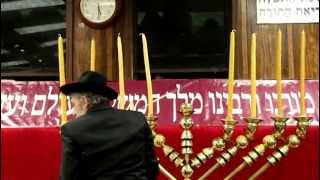 Menorah Lighting in 770  Live  8th Night of Chanukah  5773 [upl. by Haleelahk]