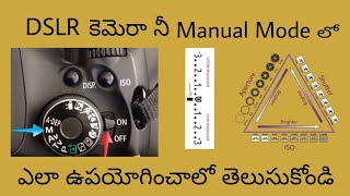 DSLR Camera  Manual Mode explained in TeluguPhotography in TeluguHow to use DSLR in Telugu 2020 [upl. by Yeliac]