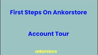 First Steps On Ankorstore  Account Tour [upl. by Eninaej]