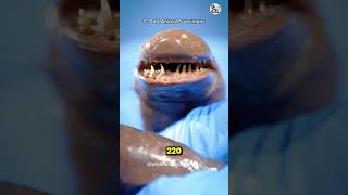 The Fanged Worm That Hunts You Down shorts animaldocumentary caecilian worm [upl. by Anelec]