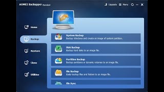 AOMEI Backupper  How to download install and use for free backup amp restore system easily 2017 [upl. by Thorvald]