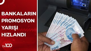 Bankalar Emekli Maaşı İçin Ne Kadar Promosyon Veriyor  TV100 Haber [upl. by Ahsirak]