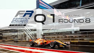 QP1  Round 8 Red Bull Ring F1 Circuit  Formula Regional European Championship by Alpine [upl. by Atiuqad]