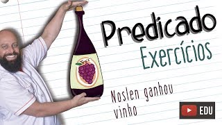 Exercícios de Predicado Prof Noslen [upl. by Rafter]