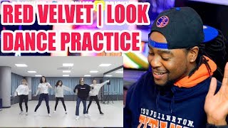 Red Velvet  Look  First Time Watching Red Velvets Dance Practice  Reaction [upl. by Nitsua51]