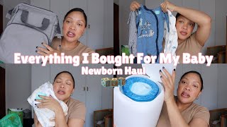 Everything I Bought For My Baby  Newborn Essentials Haul  Dischem Ackermans amp Takealot Baby Haul [upl. by Eseuqcaj]