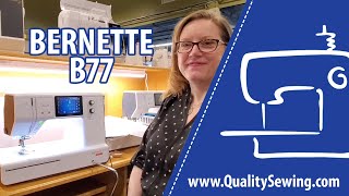 Bernette B77 Features amp Demo [upl. by Clio]