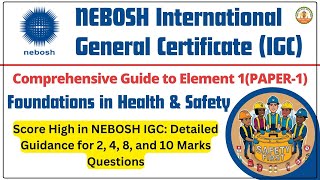 Nebosh IGC Element 1 [upl. by Ative961]