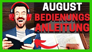 August EP650 Bedienungsanleitung in Deutsch 2022 [upl. by Kachine]