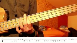 Two Door Cinema Club  Undercover Martyr Bass Tutorial with TABS [upl. by Nevad576]