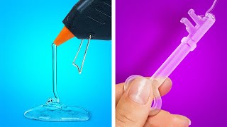 HOT GLUE GUN HACKS [upl. by Duston41]