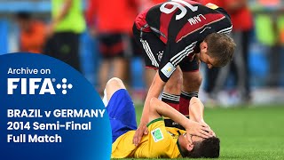 FULL MATCH Brazil v Germany  2014 FIFA World Cup [upl. by Oap]